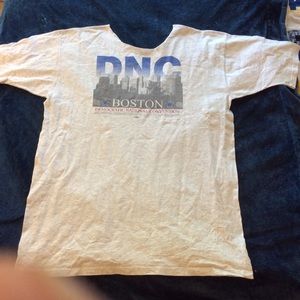 DNC grey white t-shirt